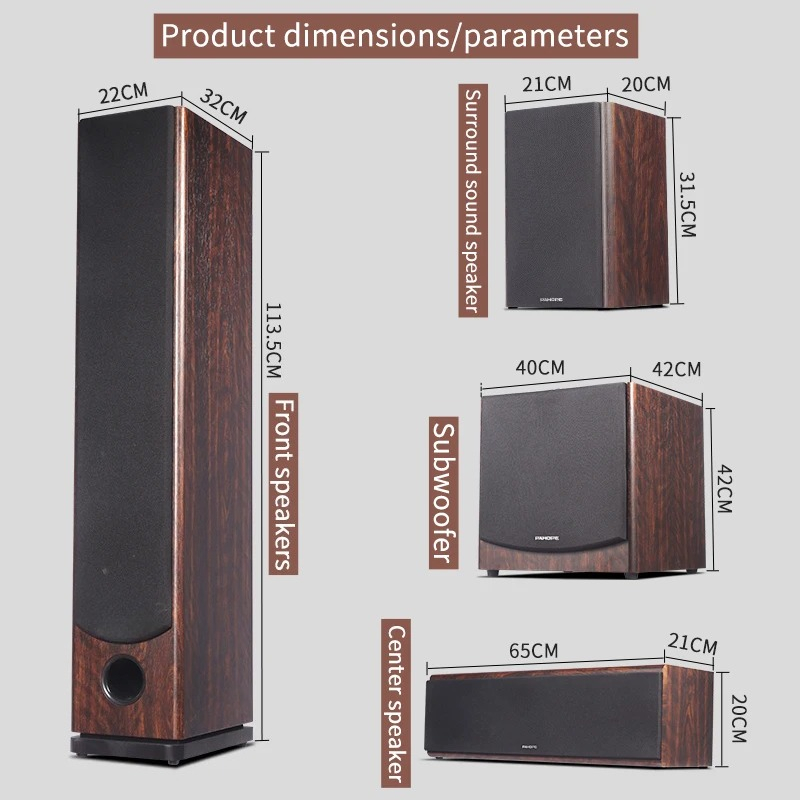 Home Theater System 7.1 Surround Sound - 7.1 Floor-standing Home Theater System Surround