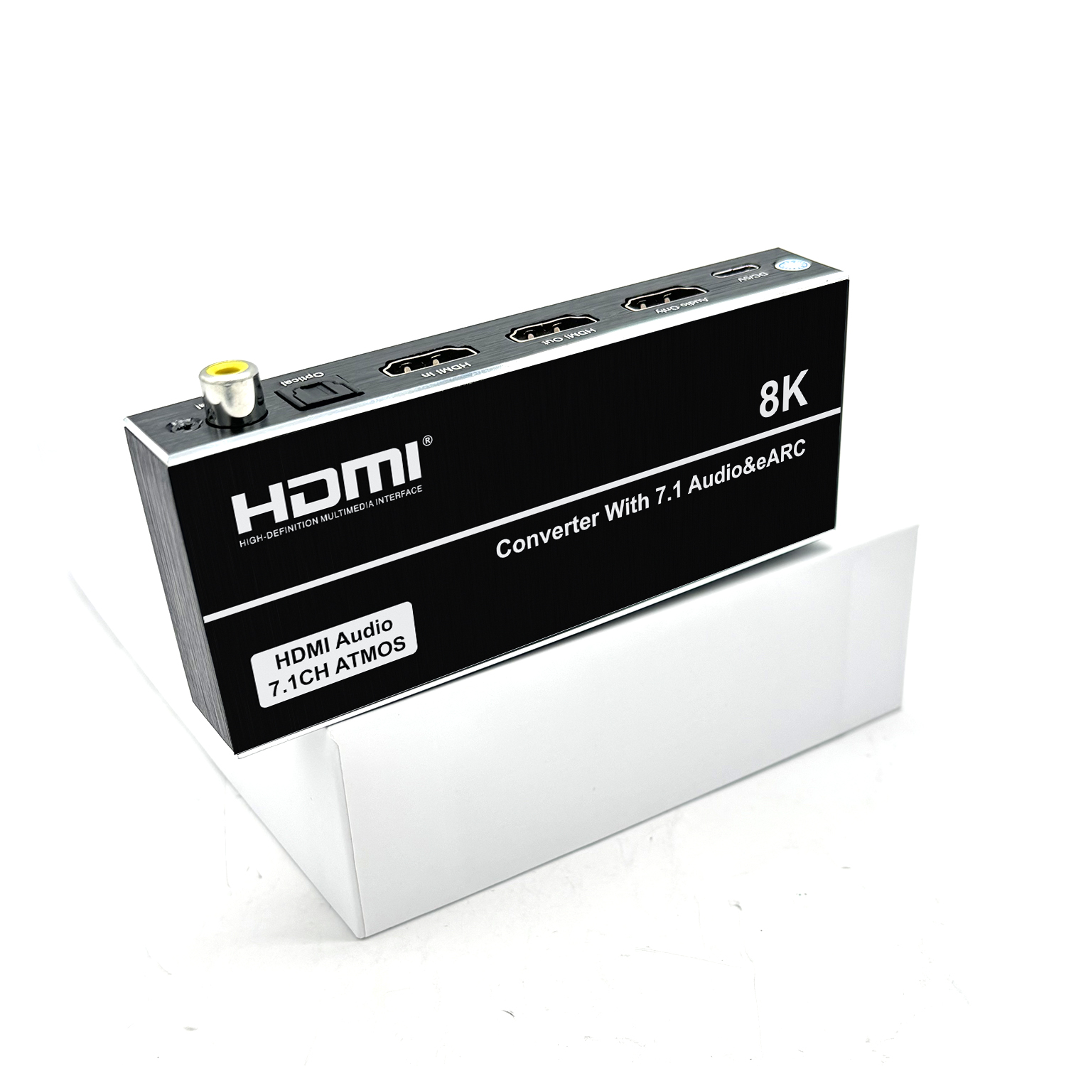 Dolby Atmos Soundbar Hdmi Earc - 8K HDMI Audio Extractor 4K@120Hz HDMI
