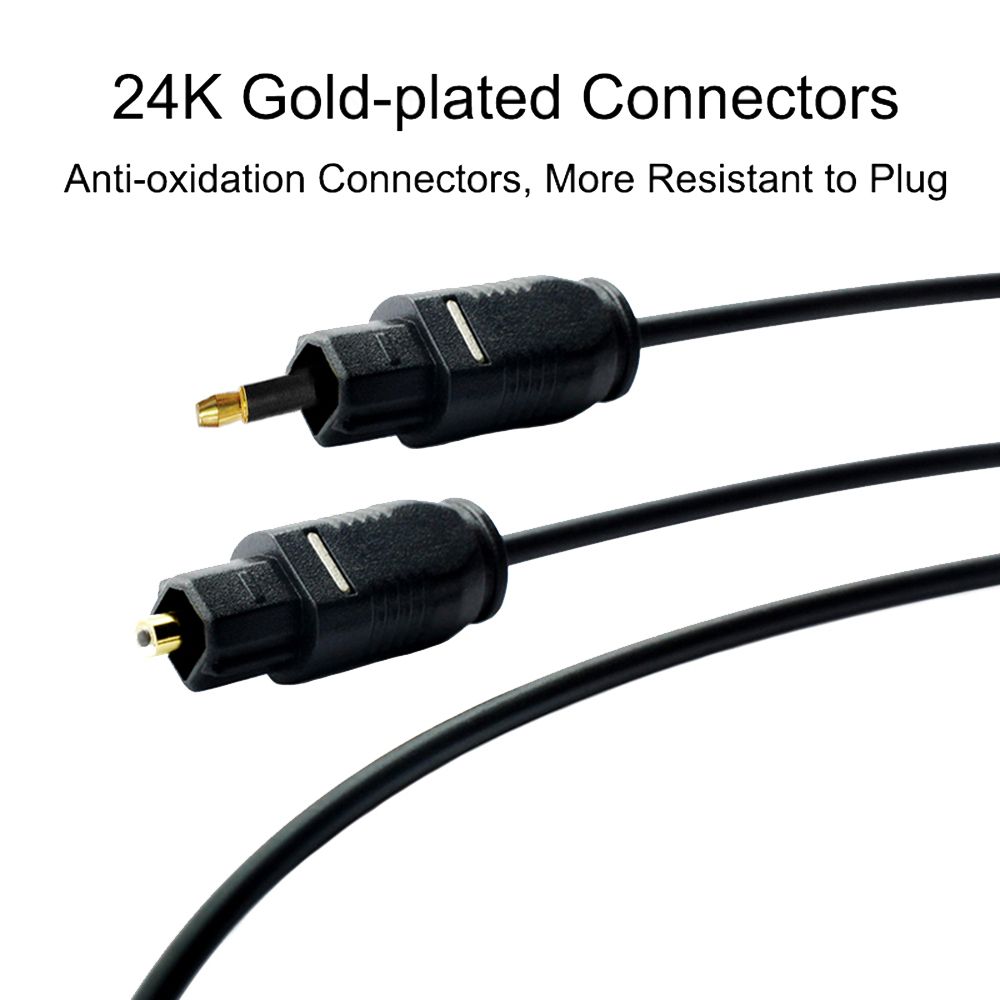 Gold-plated Connector 3.5mm to - đánh giá và giá Optical Audio Cable Toslink Gold Plated