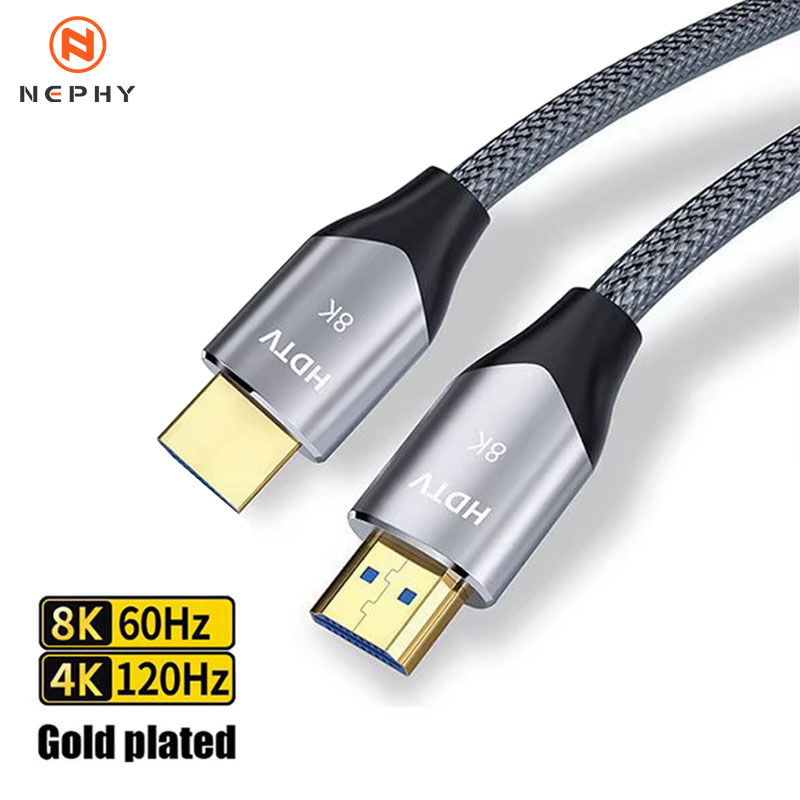 8K HDMI 2.1 Cable 48Gbps 8K@60 - đánh giá và giá Hdmi 2.1 Cable 8K 60Hz 48Gbps Earc