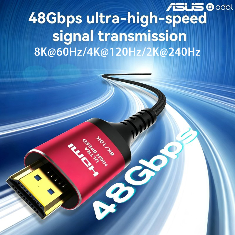ASUS 8K 60Hz Ultra High Speed  - đánh giá và giá Hdmi 2.1 Cable 8K 60Hz 48Gbps Earc