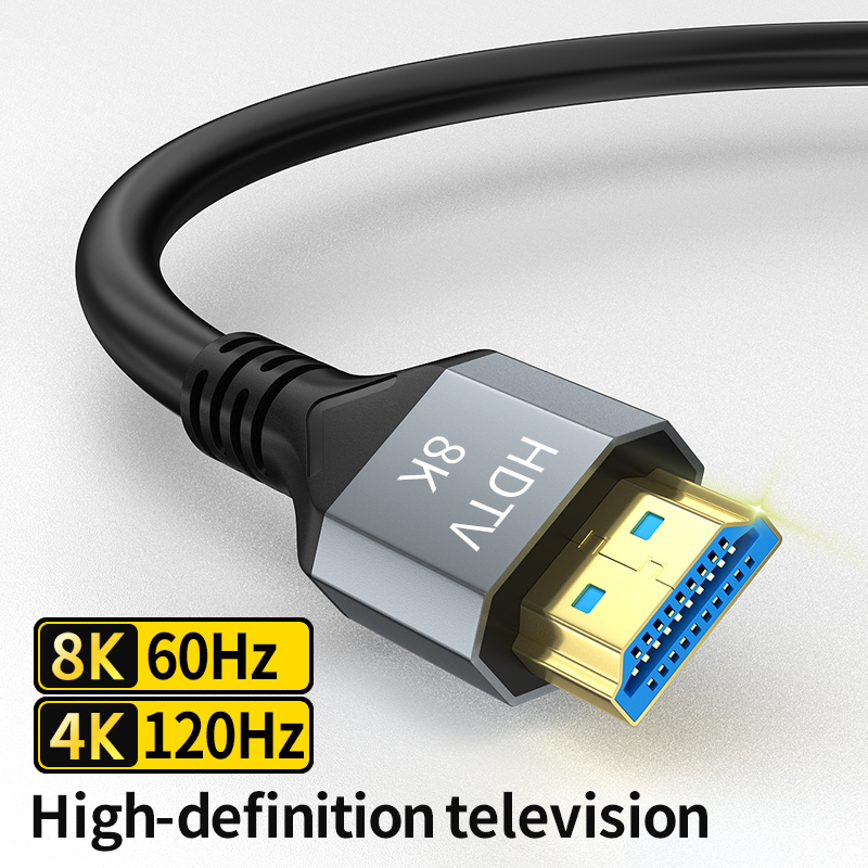 8K HDMI 2.1 Cable 4K@120Hz 8K@ - đánh giá và giá Hdmi 2.1 Cable 8K 60Hz 48Gbps Earc