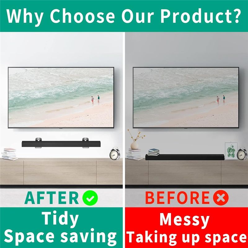 B86B Universal Soundbar Wall M - đánh giá và giá Soundbar Wall Mount Bracket Universal