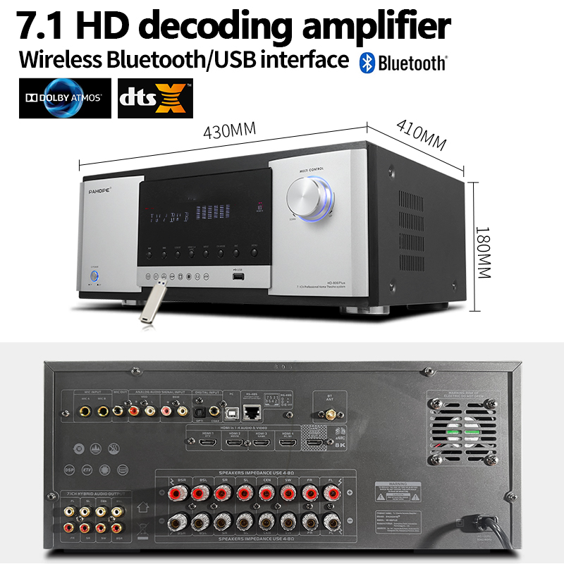 7.1 In-wall Wall-mounted Home  - đánh giá và giá Home Theater System 7.1 Surround Sound