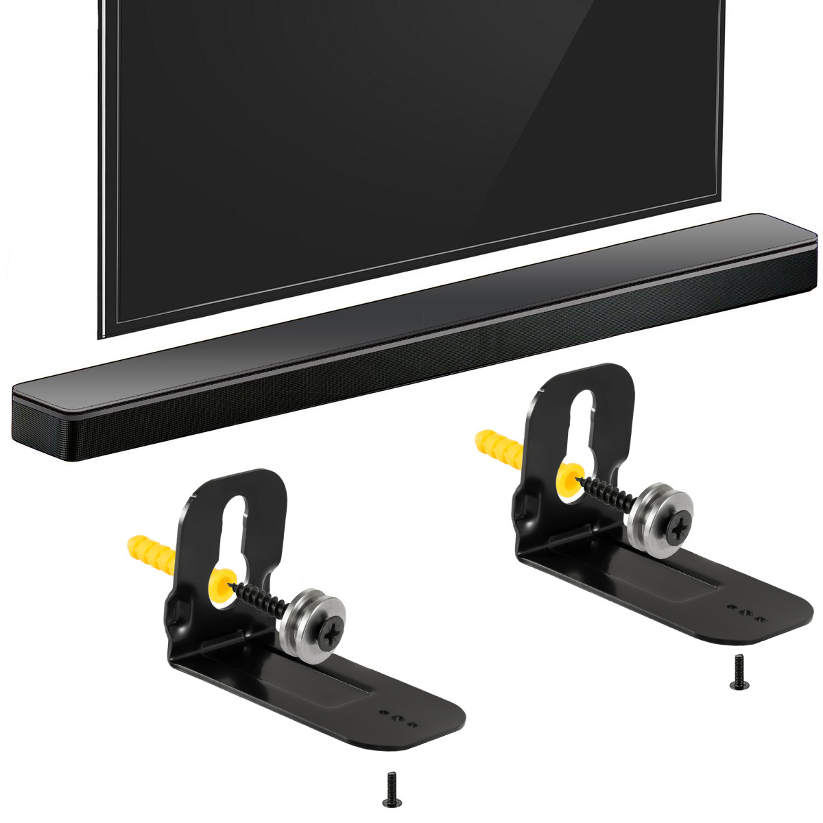 2pcs Soundbar Speaker Wall Mou - đánh giá và giá Speaker Wall Ceiling Mount Bracket