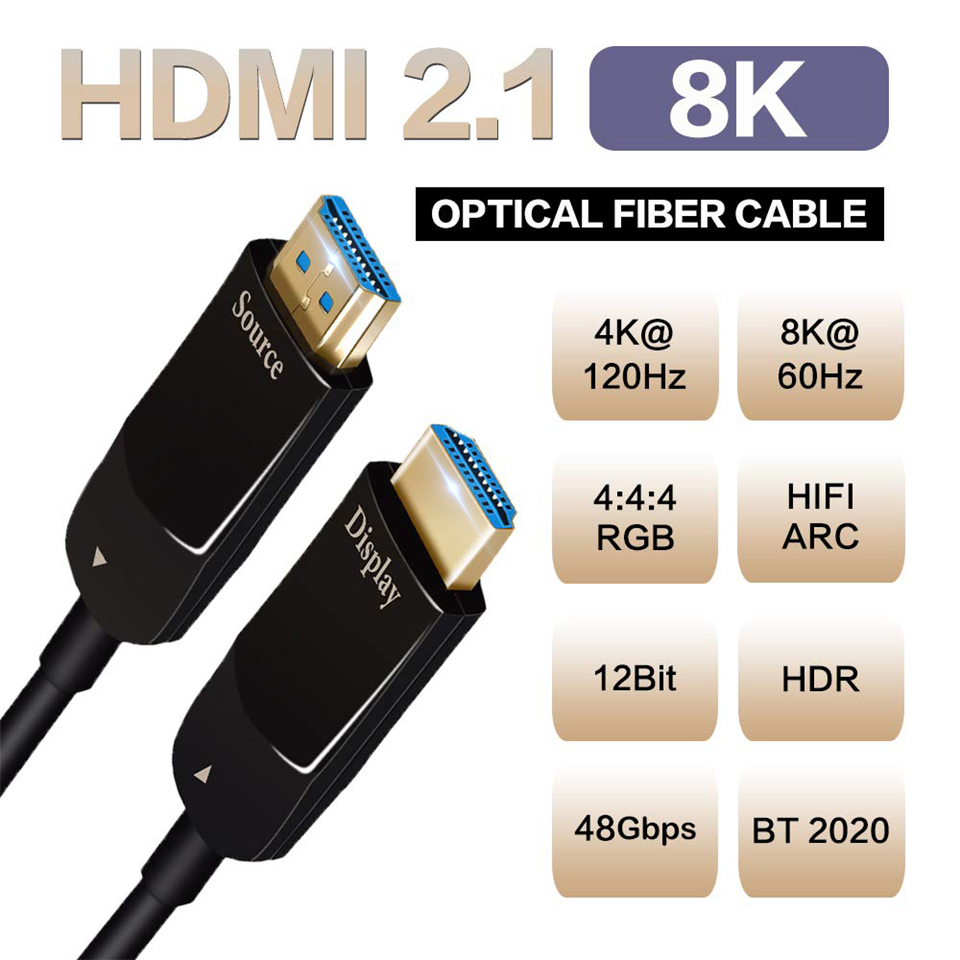 Navceker Quang Có 8K 60Hz HDMI - đánh giá và giá Hdmi 2.1 Cable 8K 60Hz 48Gbps Earc