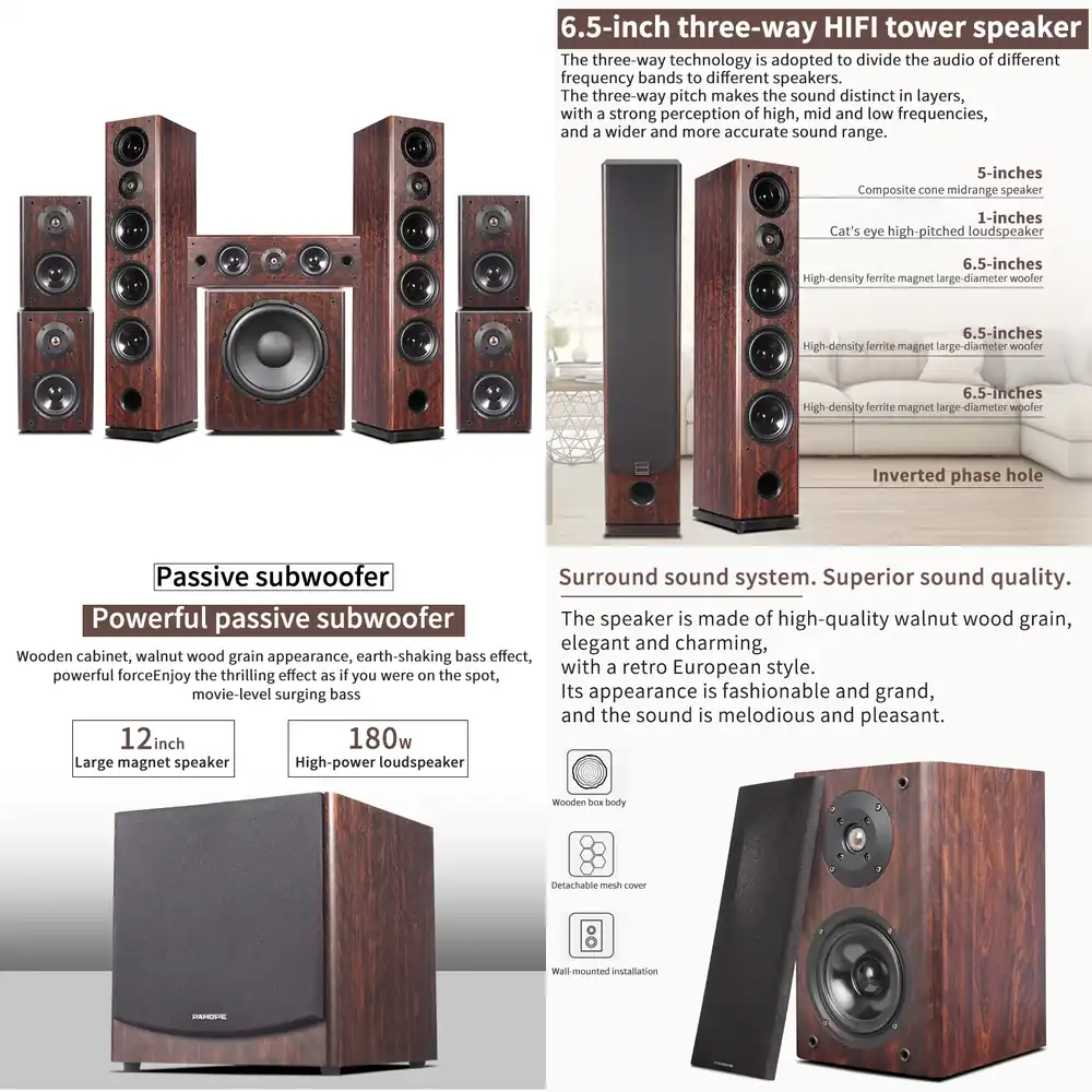 7.1 Tower Home Theater System  - đánh giá và giá Home Theater System 7.1 Surround Sound