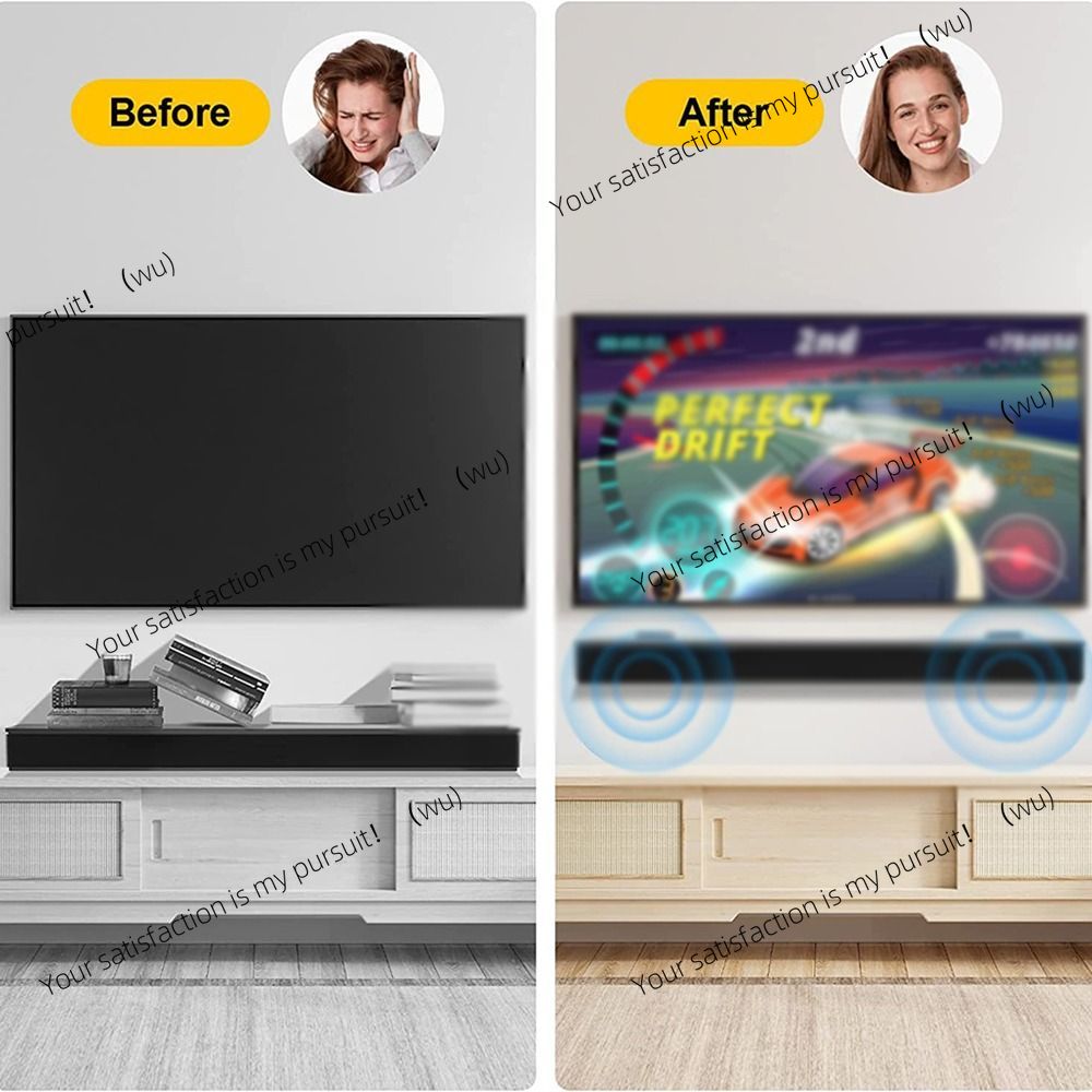 Easy to install anti-fall-off  - đánh giá và giá Soundbar Wall Mount Bracket Universal