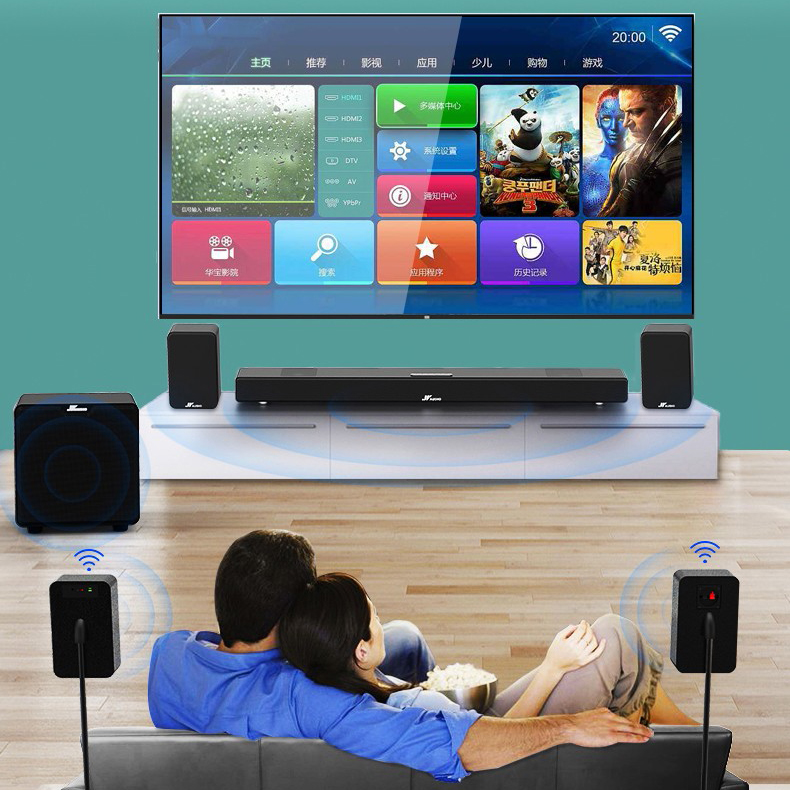 7.1 HD Wireless Home Theater S - đánh giá và giá Home Theater System 7.1 Surround Sound