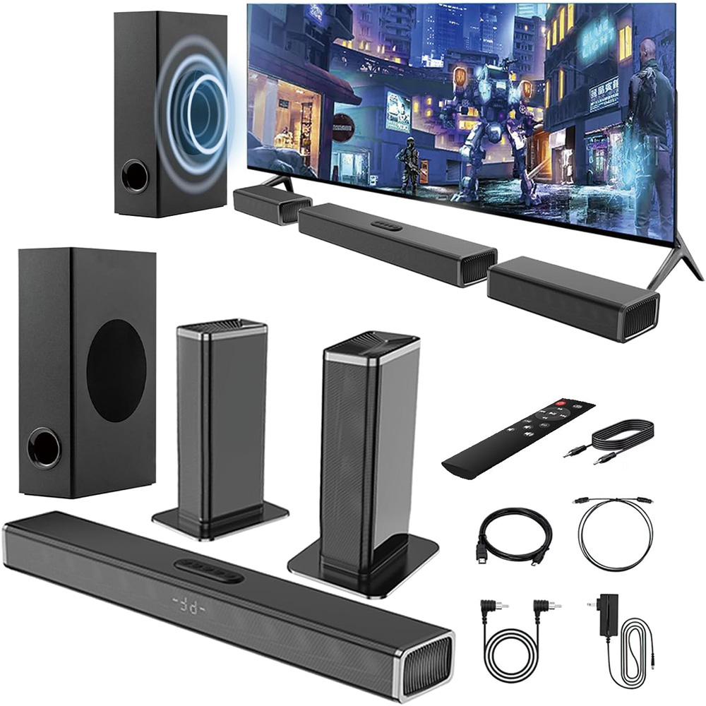 Samtronic Wireless Speaker 5.1 - đánh giá và giá Soundbar With Wireless Subwoofer 5.1Ch