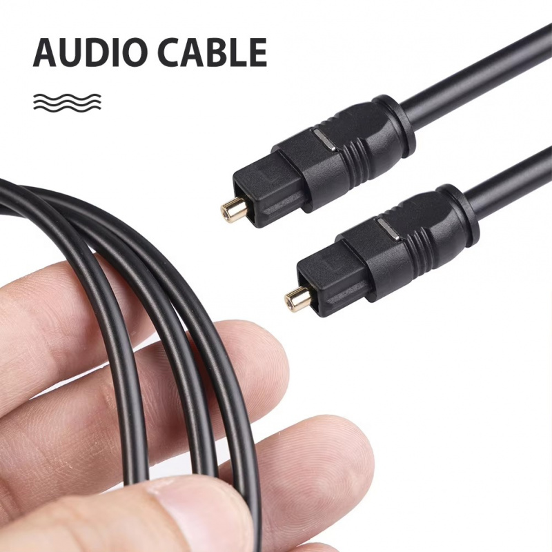 1/2/3pcs High Quality SPDIF MD - đánh giá và giá Optical Audio Cable Toslink Gold Plated
