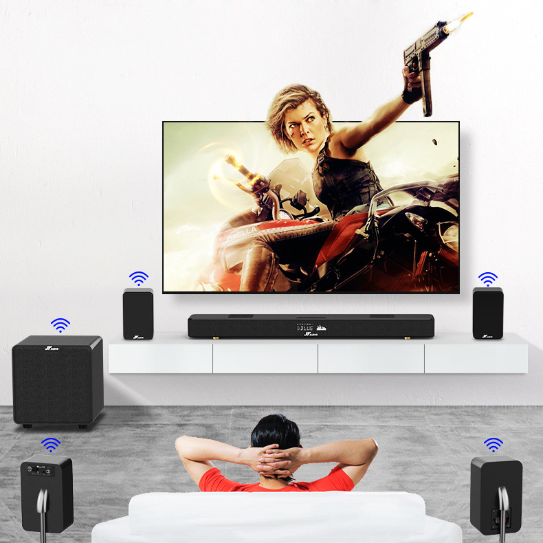 7.1 Speaker System Home Theate - đánh giá và giá Home Theater System 7.1 Surround Sound
