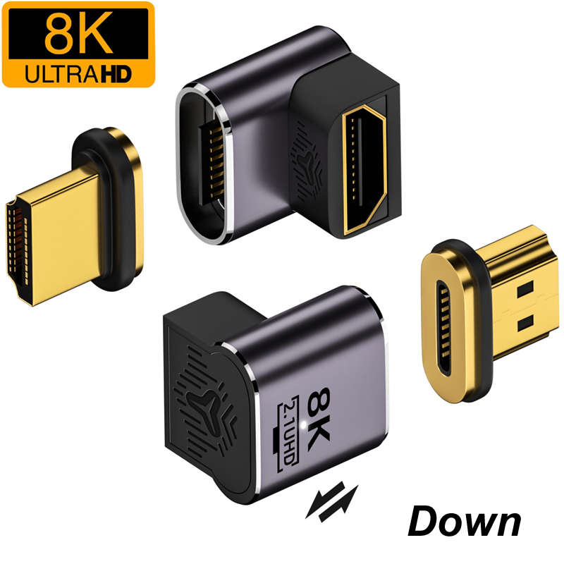 Elbow HDMI-Compatible 2.1 Male - đánh giá và giá Hdmi 2.1 Cable 8K 60Hz 48Gbps Earc
