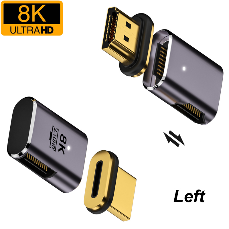 Elbow HDMI-Compatible 2.1 Male - đánh giá và giá Hdmi 2.1 Cable 8K 60Hz 48Gbps Earc