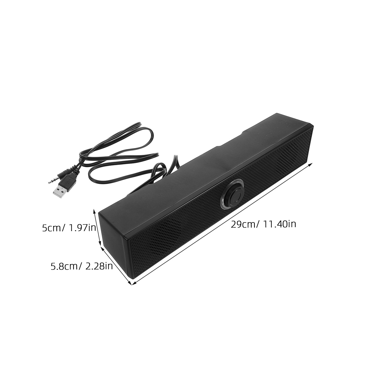Pc Speakers USB Desktop Soundb - đánh giá và giá Compact Soundbar For Pc Monitor
