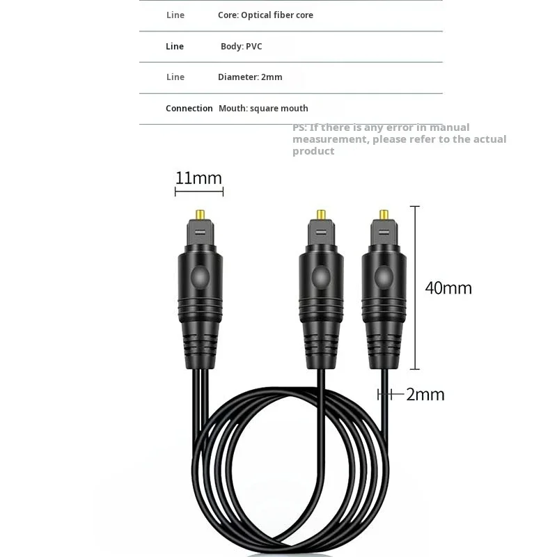 One to Two SPDIF Digital Optic - đánh giá và giá Optical Audio Cable Toslink Gold Plated
