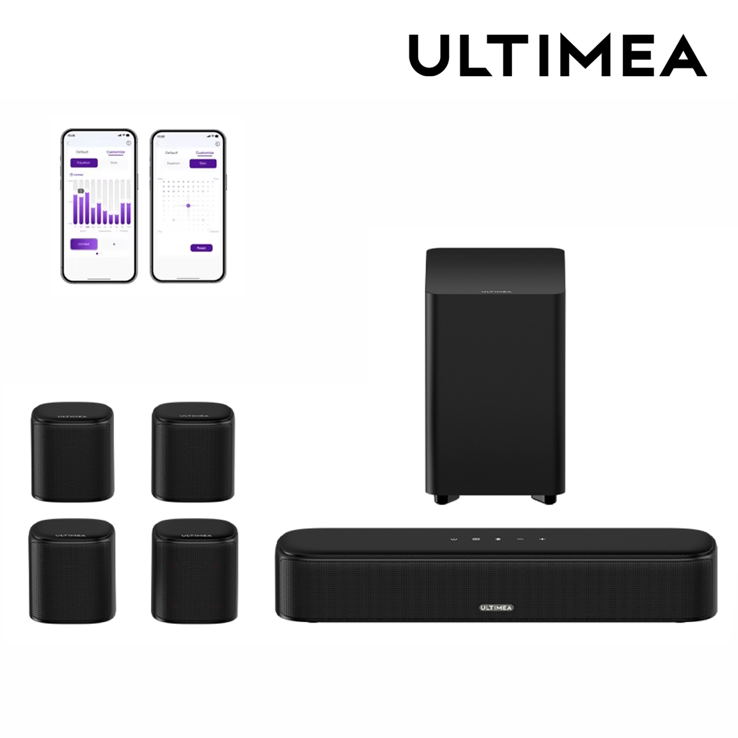 ULTIMEA 7.1 Channel Sound Bar  - đánh giá và giá Home Theater System 7.1 Surround Sound