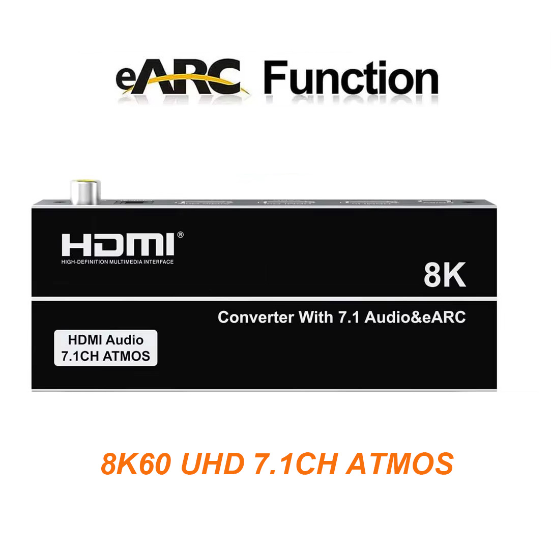 8K 60Hz HDMI EARC Return Audio - đánh giá và giá Dolby Atmos Soundbar Hdmi Earc