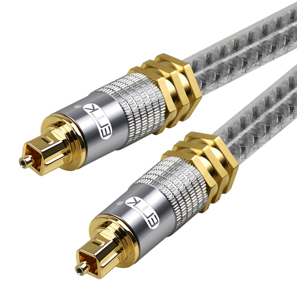 EMK Hạng OD8.0mm Spdif Quang C - đánh giá và giá Optical Audio Cable Toslink Gold Plated