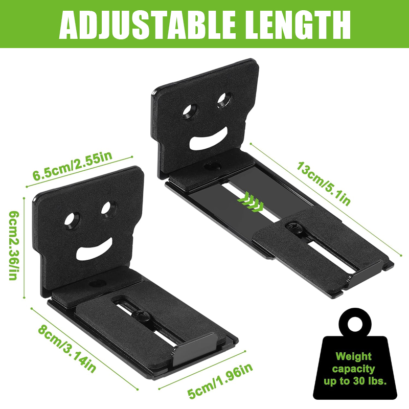 2PCS Soundbar Wall Mount Unive - đánh giá và giá Soundbar Wall Mount Bracket Universal