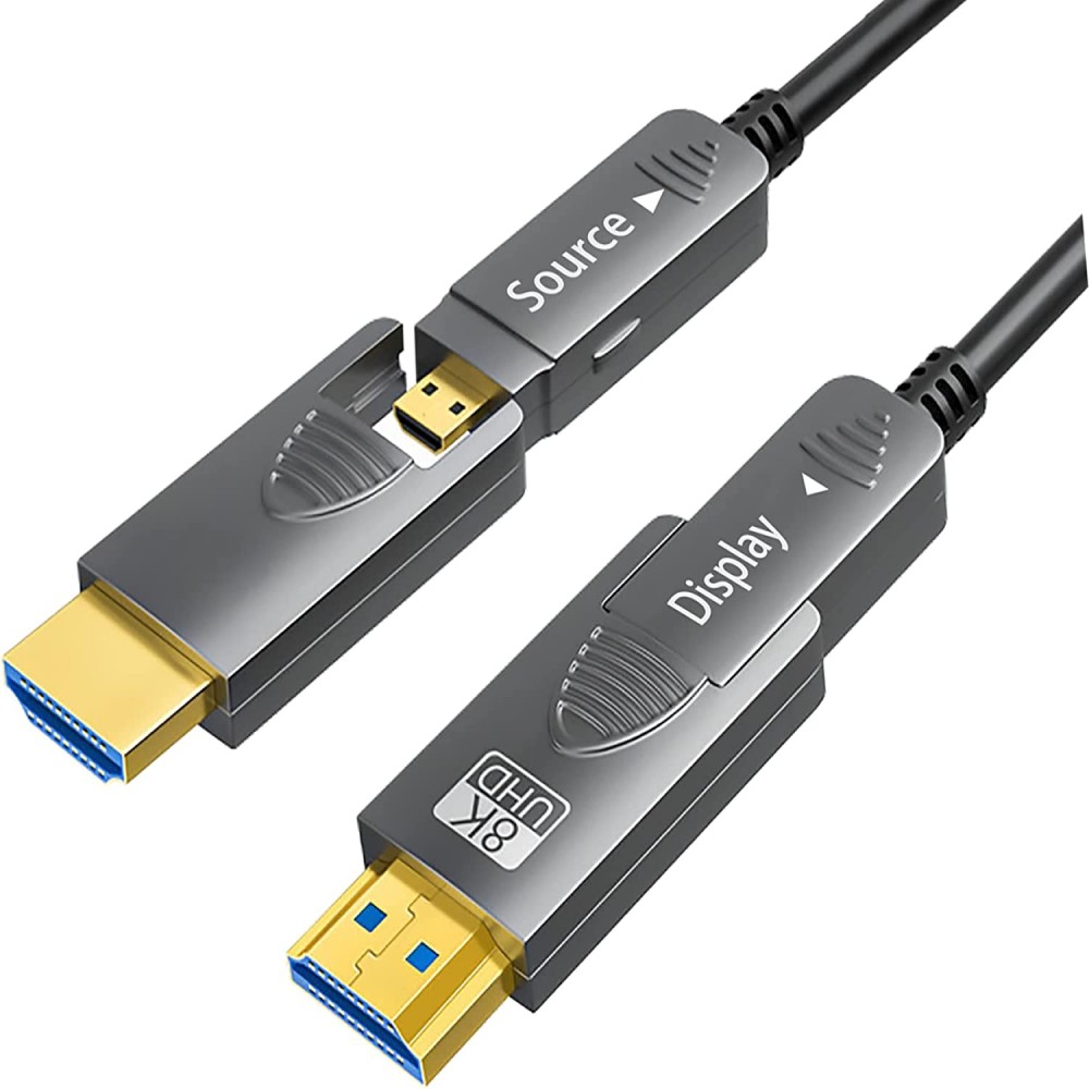 8K Fiber Optic HDMI 2.1 Cable  - đánh giá và giá Hdmi 2.1 Cable 8K 60Hz 48Gbps Earc