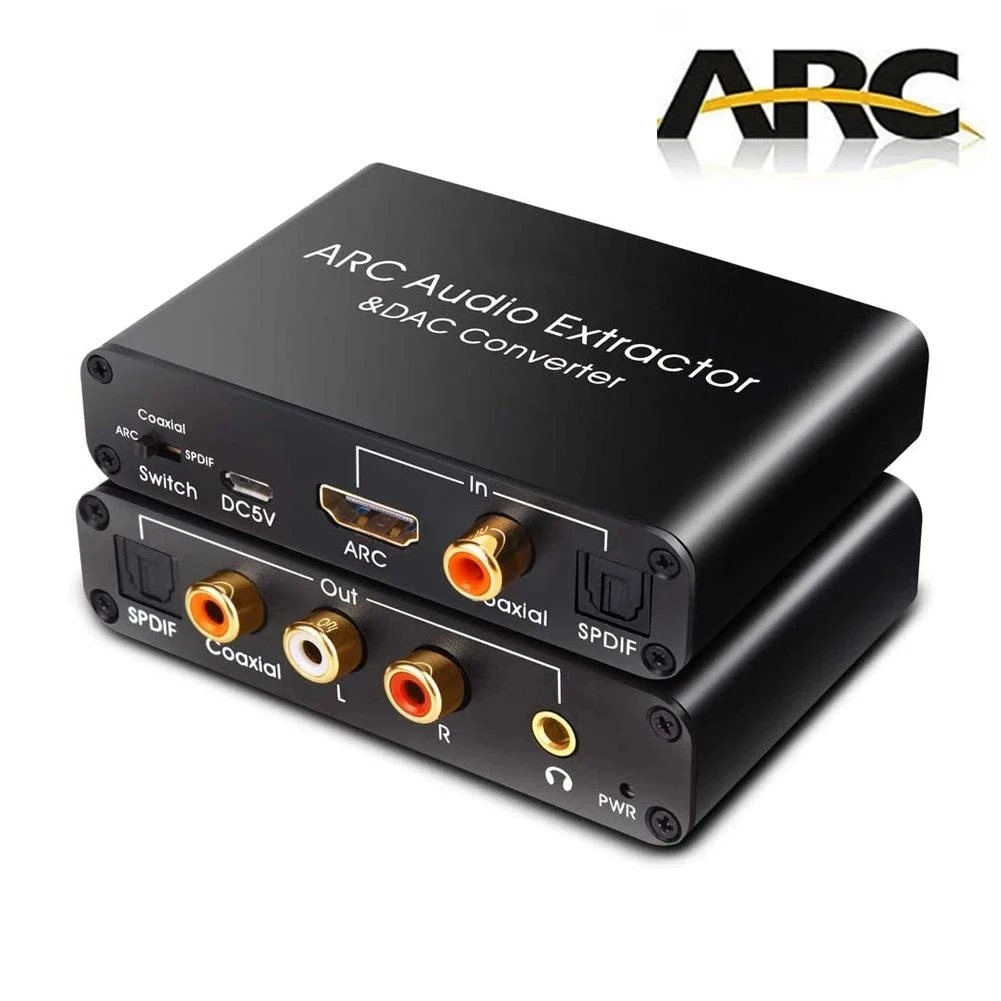 192KHz ARC DAC Audio Extractor - đánh giá và giá Dolby Atmos Soundbar Hdmi Earc