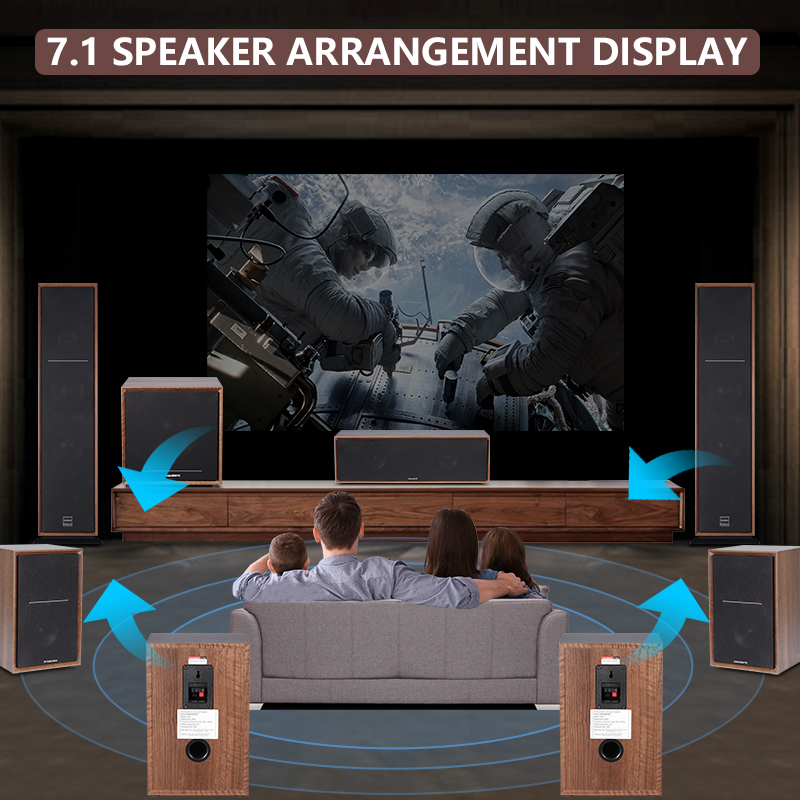 7.1 Tower Home Theater System  - đánh giá và giá Home Theater System 7.1 Surround Sound