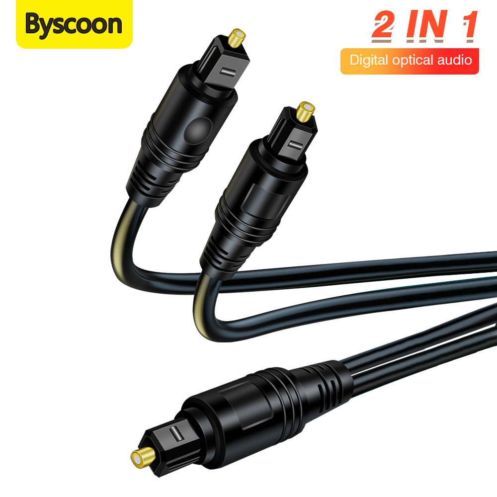 1 To 2 Toslink Gold-Plated Dig - đánh giá và giá Optical Audio Cable Toslink Gold Plated