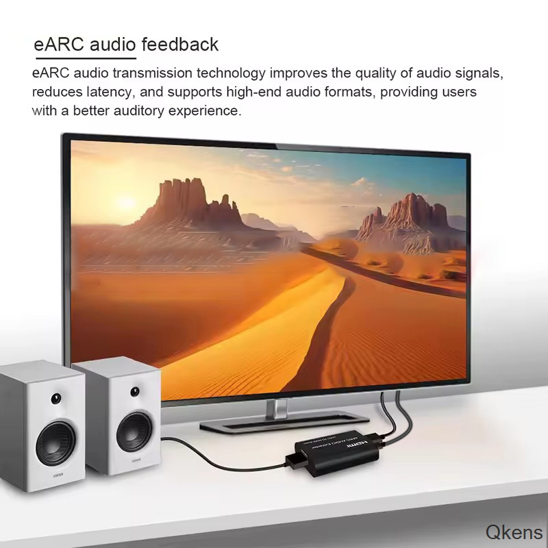 EARC Audio Extractor EARC To H - đánh giá và giá Dolby Atmos Soundbar Hdmi Earc