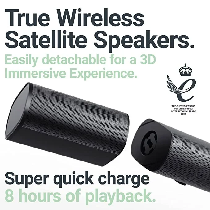 wireless speaker 5.1ch Detacha - đánh giá và giá Soundbar With Wireless Subwoofer 5.1Ch