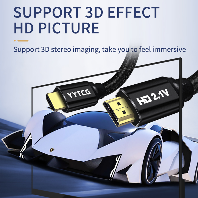 HDMI 2.1 Cable HDMI Cord 8K 60 - đánh giá và giá Hdmi 2.1 Cable 8K 60Hz 48Gbps Earc