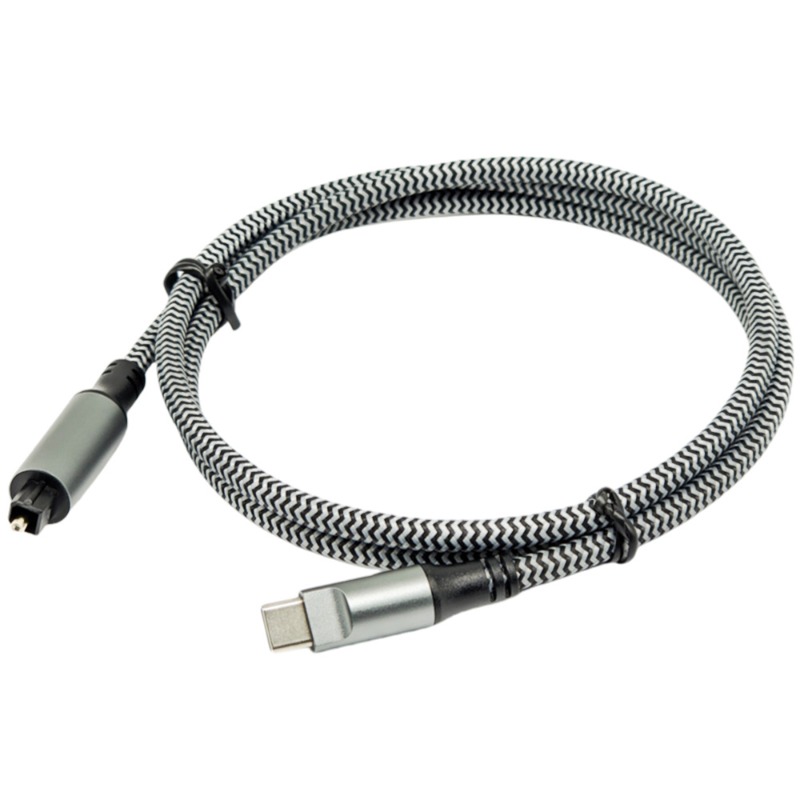 Braided USB C To Optical Audio - đánh giá và giá Optical Audio Cable Toslink Gold Plated