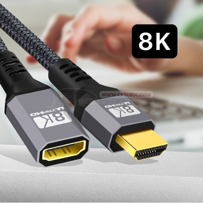 HDMI 2.1 Extension Cable 8K HD - đánh giá và giá Hdmi 2.1 Cable 8K 60Hz 48Gbps Earc