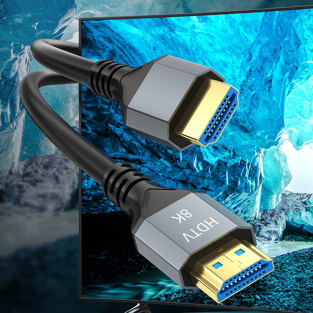 8K HDMI Cable HDMI 2.1 8K@60Hz - đánh giá và giá Hdmi 2.1 Cable 8K 60Hz 48Gbps Earc