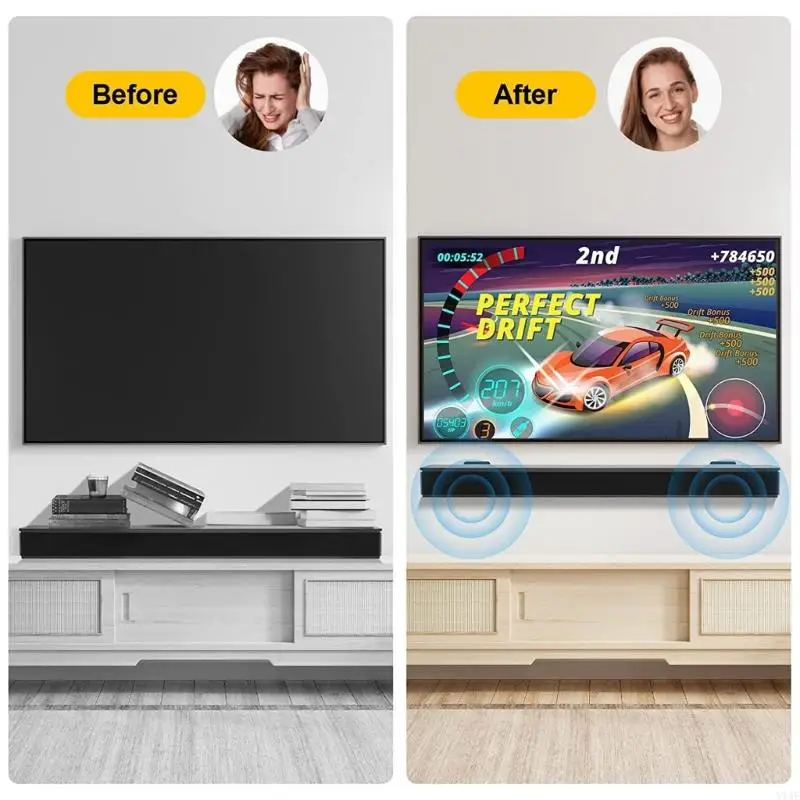 Y1AE loa tường nổi Nội địa tườ - đánh giá và giá Soundbar Wall Mount Bracket Universal